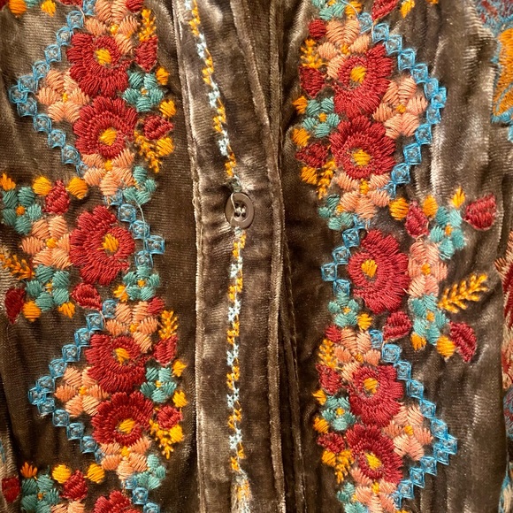 Boho Austin style long “shirt dress” or coat - Picture 4 of 11